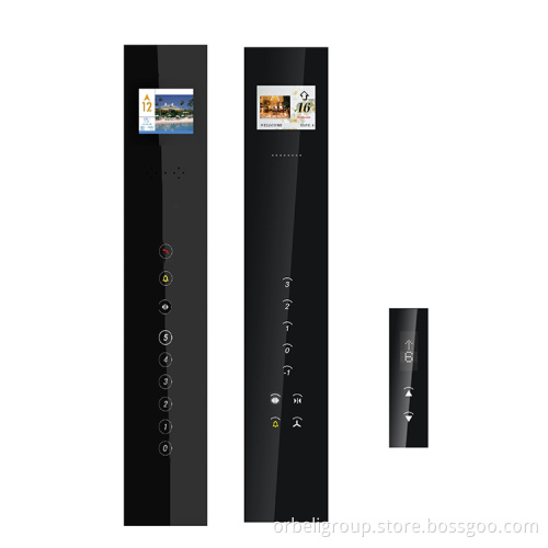 Elevator Glass Touch Operation Panel for Monarch